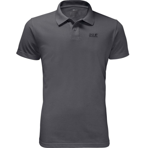 Поло Pique Polo (pebble grey; Мужской; M)